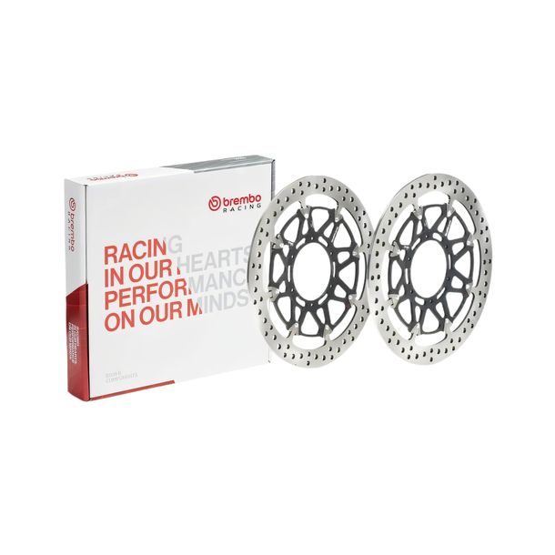 Disco del freno Brembo T-Drive 208A98512 flottante 2 pezzi