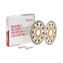 Brake disc Brembo Supersport 208B85922 with approval, floating 330x5,5mm 2 pieces for Kawasaki ZX-10R 1000 ccm Year 2016 - 2024