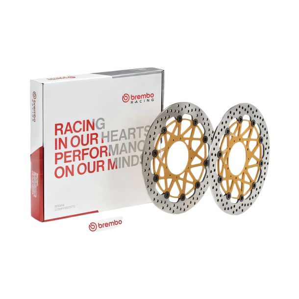 Bremsscheibe Brembo Supersport 208973745 schwimmend 2 Stück mit Zulassung