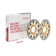 Brake disc Brembo Supersport 208973745 with approval, floating 320x5,5mm 2 pieces for Honda CBR SA Fireblade SP ABS CB R RA RR 1000 ccm Year 2009 - 2016