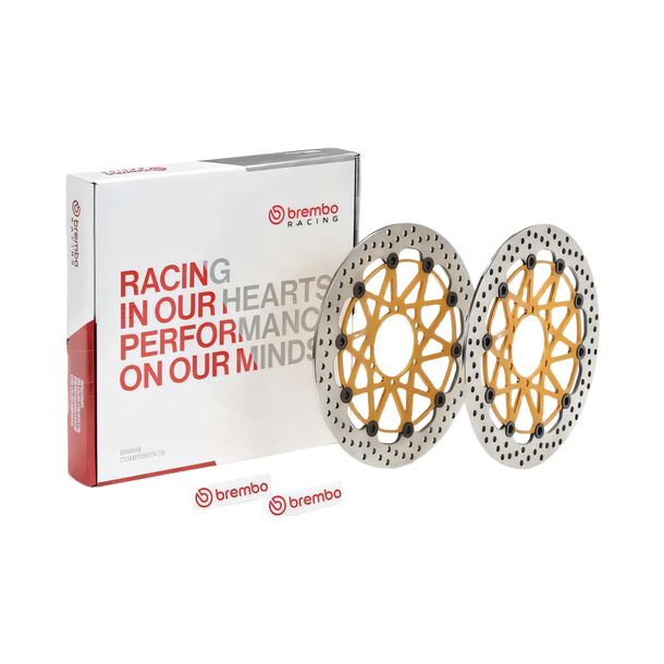Disco del freno Brembo Supersport 208973767 flottante 2 pezzi con approvazione