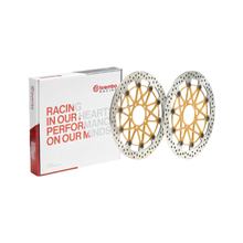 Brake disc Brembo Supersport 208B85936 with approval, floating 330x5,5mm 2 pieces for Ducati Diavel V4 Monster S Stripe Multistrada Enduro R ABS 1100 - 1262 Year 2014 - 2024