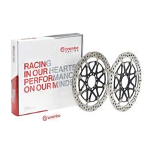 Brake disc Brembo T-Drive 208A98525 with approval, floating front 320x5,5mm 2 pieces for Aprilia Mana GT ABS NA Pegaso Trail RSV Tuono R SL Falco SMV Dorsoduro Factory Year 1998 - 2025