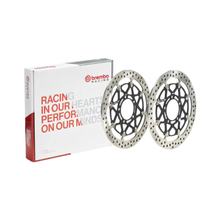 Bremsscheibe Brembo T-Drive 208A98534 mit Zulassung, schwimmend vorne 310x5,5mm 2 Stück für Kawasaki GTR ABS Z SX ZZR F Performance Sport 636 - 1400 ccm Bj. 2005 - 2021