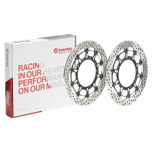 Disco del freno Brembo Groove 208B47048 flottante 2 pezzi