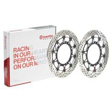 Bremsscheibe Brembo Groove 208B47048 mit Zulassung, schwimmend 320x5,5mm 2 Stück für Yamaha MT-01 MT-10 A SP YZF-R1 1000 - 1700 ccm Bj. 2009 - 2025