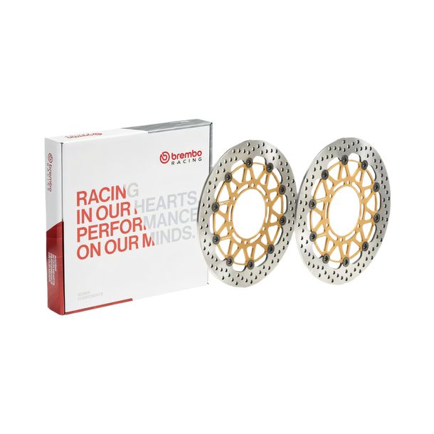 Disco del freno Brembo Supersport 208973732 flottante 2 pezzi con approvazione