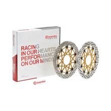 Bremsscheibe Brembo Supersport 208973714 mit Zulassung, schwimmend 300x5,5mm 2 Stück für Kawasaki Z SX KLE Versys R SE ZX-10R 600 - 1000 ccm Bj. 2003 - 2019