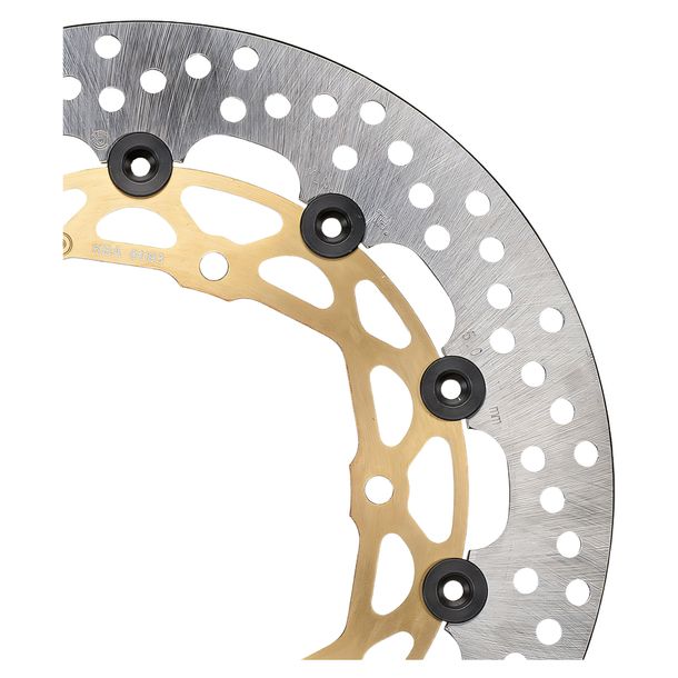 Disque de frein Brembo Supersport 208973765 avec homologation, flottant avant 320x5,5mm 2 pièces pour Honda CBR RR Fireblade 1000 ccm Année 2017 - 2019