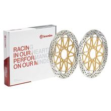 Disque de frein Brembo Supersport 208973752, flottant 320x5,5mm 2 pièces pour KTM RC8 Superbike R, Ducati Biposto S Super Duke Supermoto LC8 Benelli TNT Café Racer Année 1994 - 2017