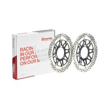 Disque de frein Brembo T-Drive 208A98545 avec homologation, flottant avant 320x5,5mm 2 pièces pour Honda CBR SA Fireblade SP ABS CB R RA RR 1000 ccm Année 2008 - 2016