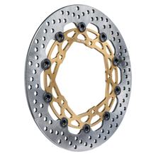 Disque de frein Brembo T-Drive 208A98537 avec homologation, flottant avant 320x5,5mm 2 pièces pour Triumph Speed Triple EFI R 1050 ccm Année 2007 - 2018