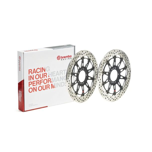Brake disc Brembo Groove 208B47036 floating 2 pieces