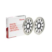 Disque de frein Brembo Groove 208B47036 avec homologation, flottant avant 320x5,5mm 2 pièces pour Ducati Multistrada S ABS Hyperstrada Hypermotard SP Supersport X-Diavel Diavel Année 2009 - 2024