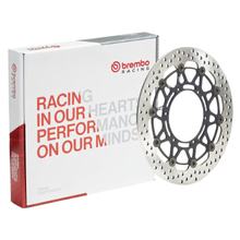 Brzdový kotouč Brembo Supersport 108A64218, plovoucí vpředu 320x5,5mm pro Yamaha WR F YZ X 250 / 400 ccm rok 1998 - 2019