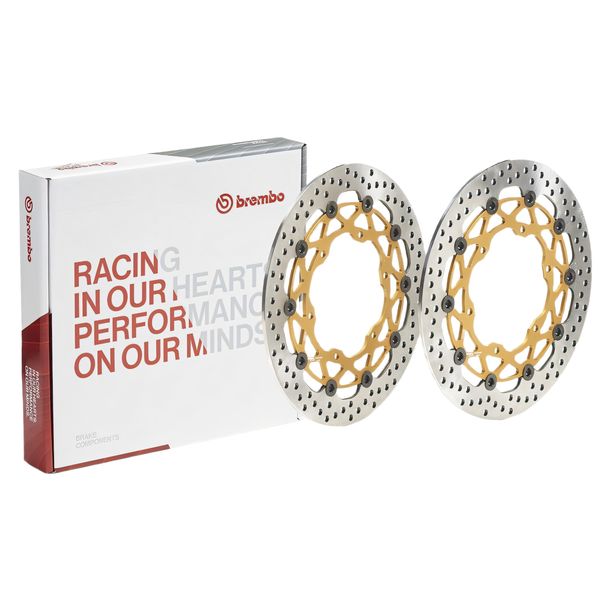 Brake disc Brembo Supersport 208973750 floating 2 pieces