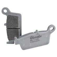 Pastilhas de freio Brembo 07HO26SX metal sinterizado atrás com homologação para Fantic Motor Caballero Casa Motard, Gas EC 2 4 FSE Honda CR R XR 6 Kawasaki KX 50