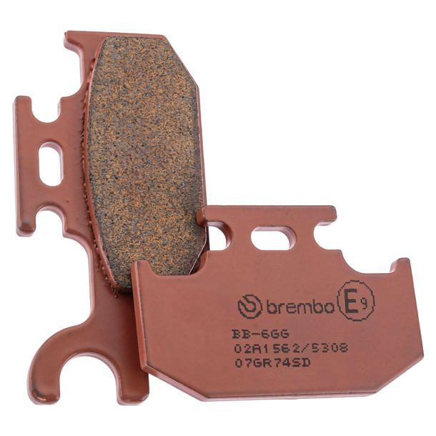 Plaquettes de frein Brembo 07GR74SD métal fritté avant & arrière avec homologation