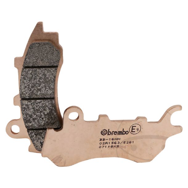Plaquettes de frein Brembo 07118XS métal fritté avant avec homologation