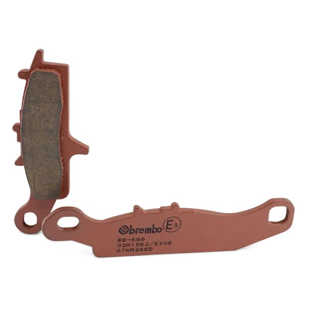 Plaquettes de frein Brembo 07KA24SD métal fritté avant & arrière avec homologation