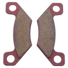 Pastiglie dei freni Brembo 07GR25SD metallo sinterizzato anteriore & posteriore con omologazione per Bombardier - Can-am DS 450 ccm