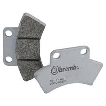 Plaquettes de frein Brembo 07PO03SX métal fritté arrière avec homologation pour Polaris Big Boss Magnum Scrambler 2x4 4x4 L Sportsman 6WD Trial Trail Blazer Sport