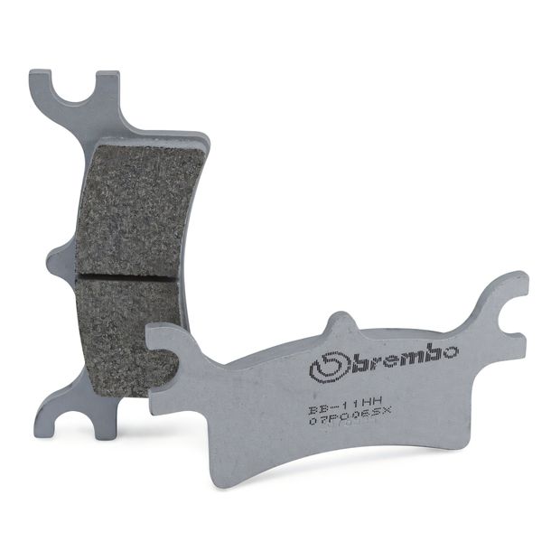 Bremsbeläge Brembo 07PO06SX Sintermetall hinten mit Zulassung für Polaris Magnum Sportsman L HO Twin EFI Touring X2 Big Boss Forest Trial Blazer Scrambler