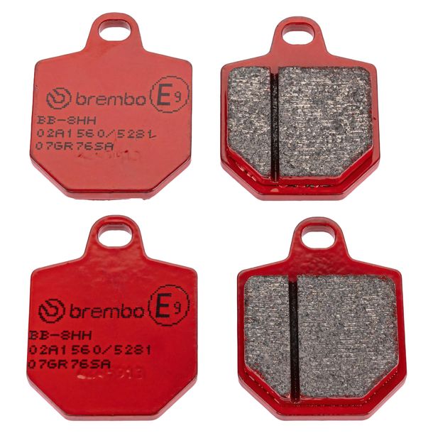Plaquettes de frein Brembo 07GR76SA métal fritté avant avec homologation