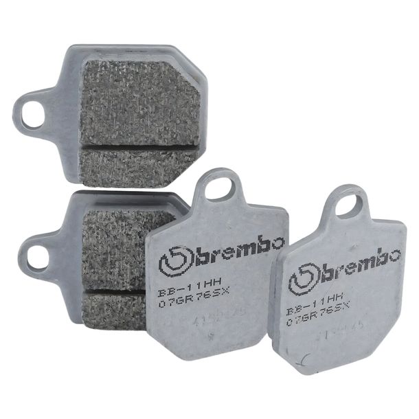 Bremsbeläge Brembo 07GR76SX Sintermetall vorne mit Zulassung für Husaberg FE, KTM SMR Racing Supermoto SX 450 - 570 ccm Bj. 2007 - 2013