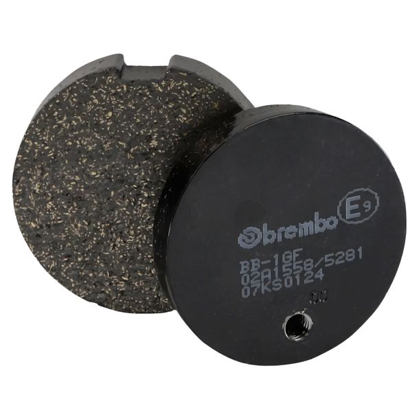 Bremsbeläge Brembo 07KS0124 Carbon Keramik vorne mit Zulassung für Kawasaki H1 MACH III H2 Mach IV S3 A 2, Suzuki GT Z1 125 - 900 ccm Bj. 1972 - 1979