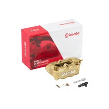 Bremssattel M4 32 Monoblock Brembo 920B69007 gold vorne links