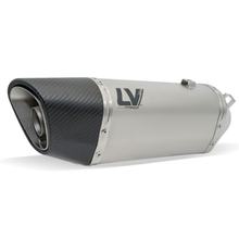 Endschalldämpfer LeoVince LV-14 R RACING Titanium, Carbon Kappe & Hitzeschild für Aprilia RSV4 1000 RR / Tuono V4 1100 / Factory 2019 - 2020 E4 / RSV4 1100 / Tuono V4 / Factory 2021 - 2024 E5 / 2025 - 2026 E5+