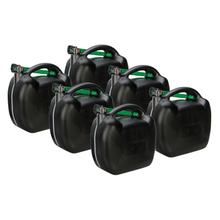Brandstofkanister Benzinekanister Reservekanister, met overgietvoorziening, 20L, 6 stuks