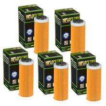 Hiflo 5x Ölfilter für KTM HF652 SX SXF EXC 250 350 450 Motocross Enduro