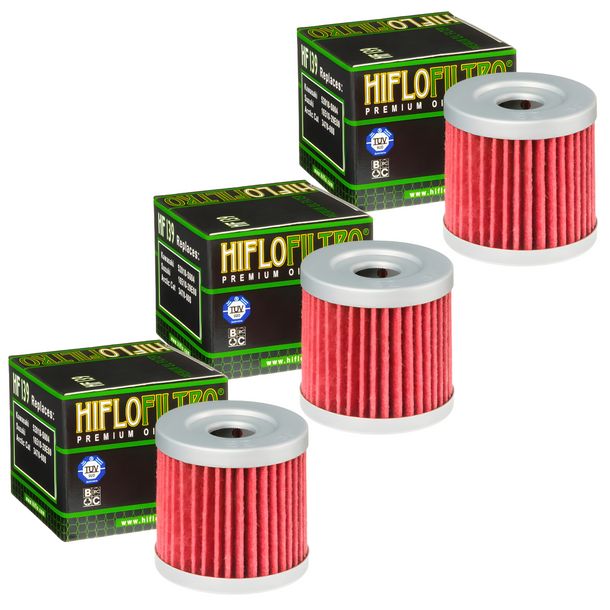 Hiflo 3x Filtre à huile Suzuki DRZ 400 LTR 450 Kawasaki KFX 400 Arctic Cat DVX