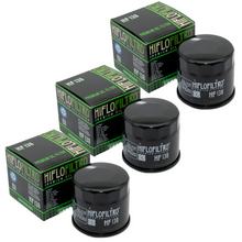 Hiflo 3x Ölfilter für Suzuki GSF 600 1200 1250 AN Aprilia Cagiva Kawasaki Kymco Sachs