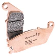 Bremsbeläge Brembo 07075XS Sintermetall vorne & hinten mit Zulassung für Honda SW-T 400 / 600 ccm