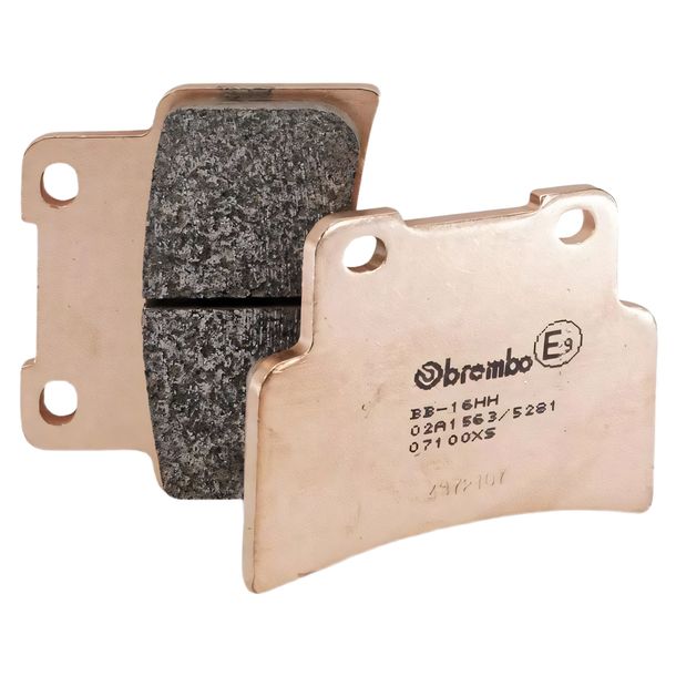 Bremsbeläge Brembo 07100XS Sintermetall vorne & hinten mit Zulassung