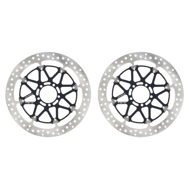 Disque de frein Brembo T-Drive 208A98524 flottant avec homologation 2 pièces pour Yamaha YZF-R1, KTM Super Duke EVO GT R 1000 - 1390 ccm Année 2006 - 2025