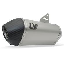Endschalldämpfer LeoVince LV-14 mit Zulassung, Titanium, Carbon Kappe & Hitzeschild für Voge Valico 800DSX Rally Bj. 2025 - 2026 E5+