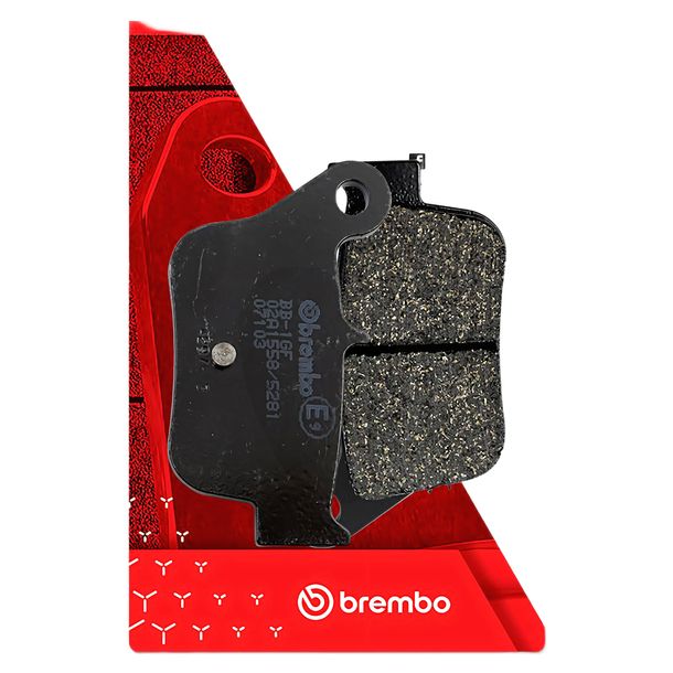 Bremsbeläge Brembo 07103 Carbon Ceramic mit Zulassung