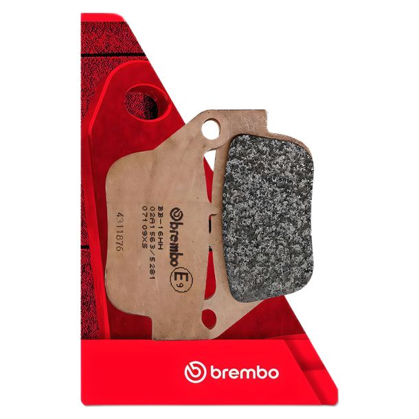 Remblokken Brembo 07109XS gesinterd metaal met goedkeuring