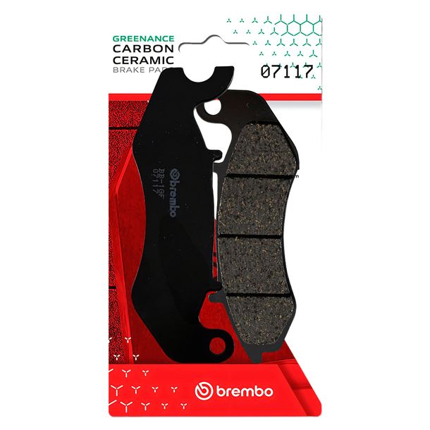 Bremsbeläge Brembo 07117 Carbon Ceramic mit Zulassung