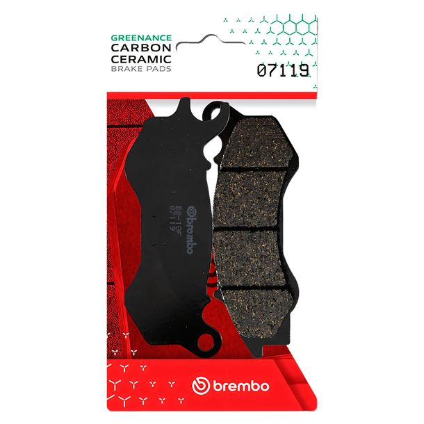Bremsbeläge Brembo 07119 Carbon Ceramic mit Zulassung