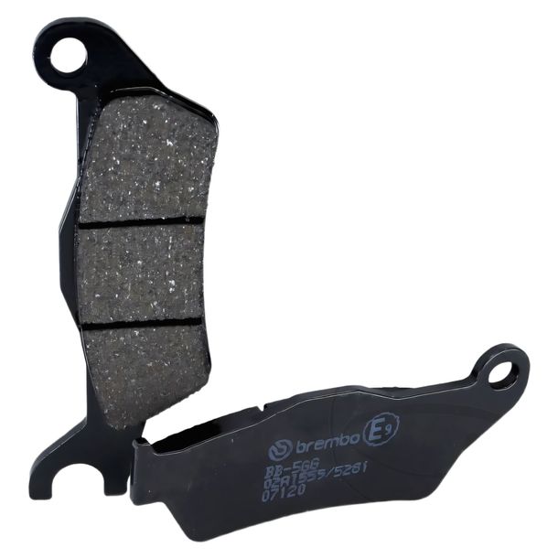 Bremsbeläge Brembo 07120 Carbon Keramik vorne mit Zulassung für Aprilia SXR 4T 3V E5 HE New Comfort, Piaggio TPH SR Motard AC 50 ccm