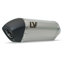 Silenciador final LeoVince LV-14 RACING de acero inoxidable, tapa de carbono para Zontes 368 G año 2024 - 2025 E5+