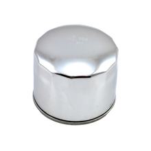 Oliefilter MIW filterpatroon 76mm chrom, 63782-80 voor Harley Davidson Sportster Electra Glide B-Drive FXR Super 1000 - 1340 ccm Bj. 1979 - 1985
