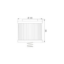 Oliefilter MIW, DD121181