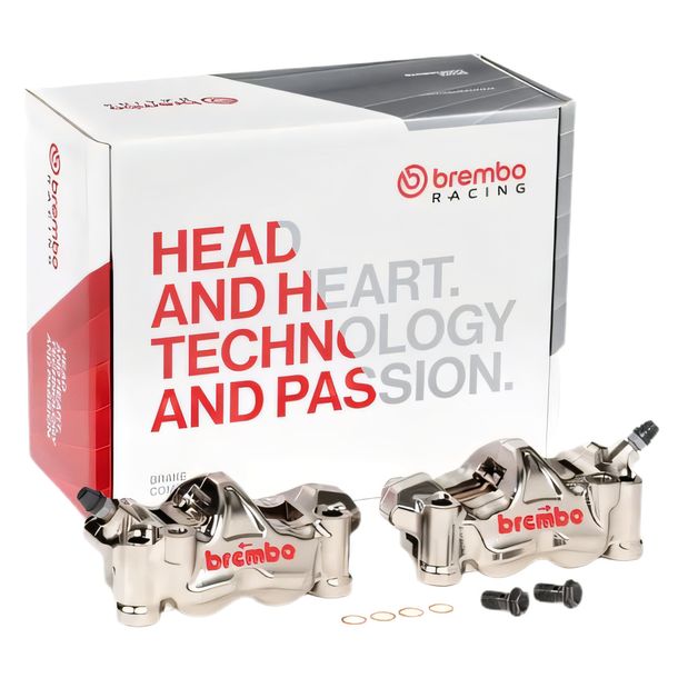 Bremssattel GP4 RX Brembo 220B01020 silber vorne links rechts