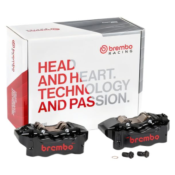 Bremssattel GP4 RB Brembo 220B47340 schwarz vorne links rechts